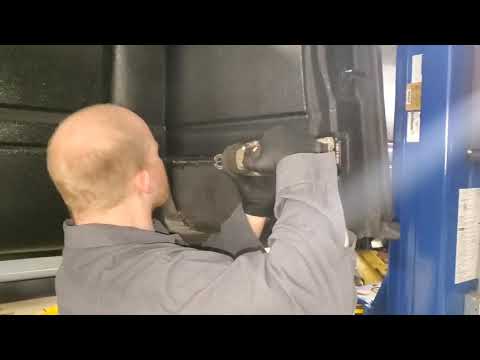2001Dodge Ram 1500 Half Cab bottom door skin replacement - Operation Restoration Dodge Ram