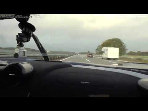 [4k] 353 km/h / 220 mph Koenigsegg Agera R AUTOBAHN ATTACK
