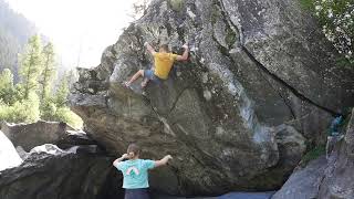 Video thumbnail of Seveso, 8a. Fionnay