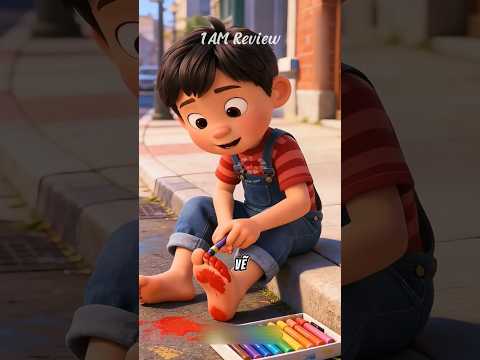 VẼ VẾT THƯƠNG LÊN CHÂN