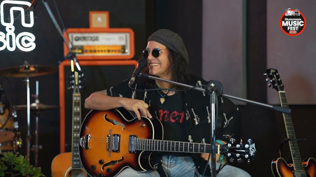 MARCELLO MOTTA, VOCALISTA DE AMEN, en el Huaman Music Fest 2023