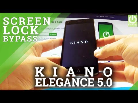Hard Reset KIANO Elegance 5.0 - How to Remove Password in KIANO