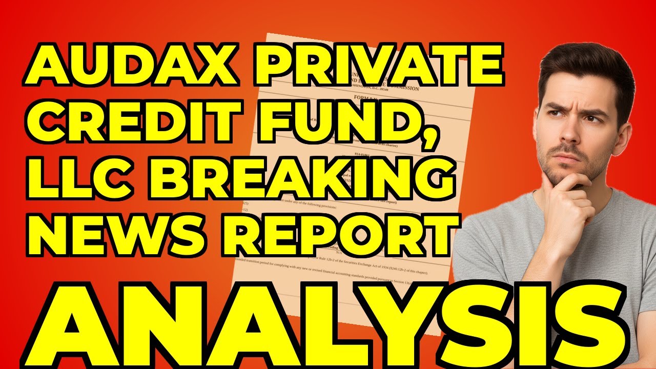 My Key Takeaway from the Audax Private Credit Fund's Latest Distribution Update