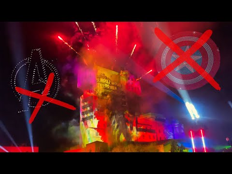 NEW Avengers: Power the Night - Walt Disney Studios Park | New Show WITHOUT Drones | FULL SHOW