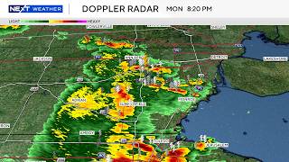 Live radar: Tracking strong storms Monday night in Southeast Michigan