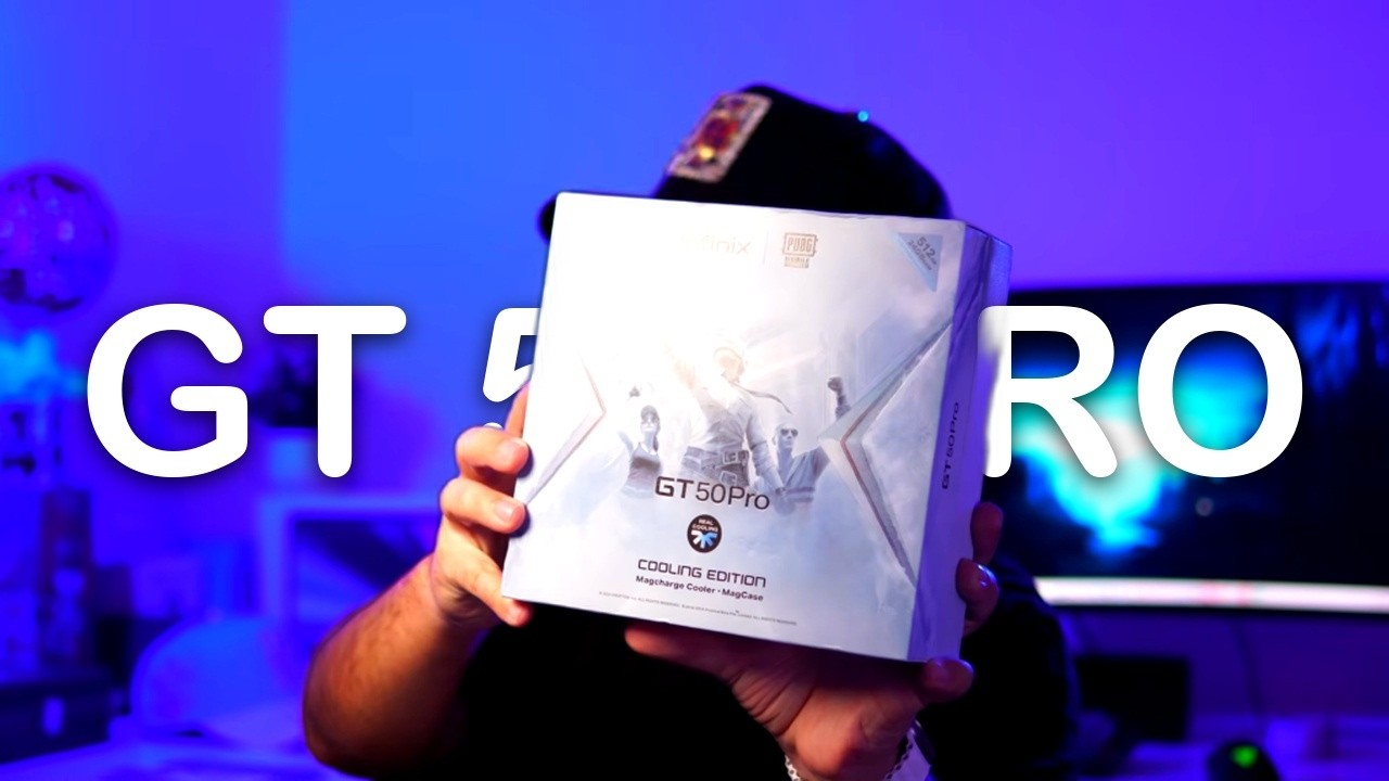 ¡UNBOXING de la CAJA MÁS LOCA! ❄️ Infinix GT 50 Pro Cooling Edition (PUBG Mobile)