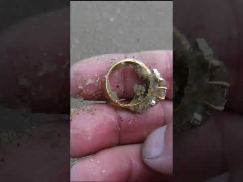 Beach Gold! #metaldetecting #beach #gold