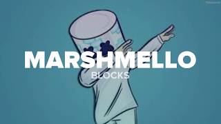 Marshmello - Blocks (LYRICS)