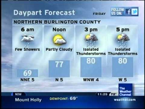 Local Forecast - 9/8/11 - 11:28pm