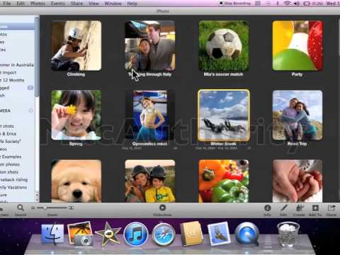 iPhoto 101 - Adjusting Photo dates