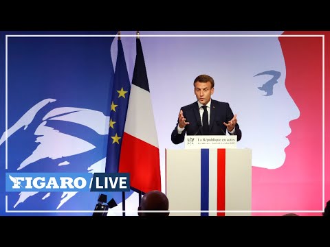 🔴Le plan d'attaque de Macron contre le séparatisme islamiste - DISCOURS INTÉGRAL