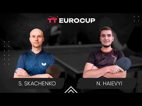 12:00 Serhii Skachenko  - Nazarii Haievyi 12.03.2024 TT Euro.Cup Ukraine MASTER. TABLE 4