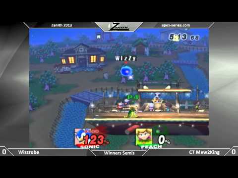 Zenith 2013 - CT Mew2King vs Wizzrobe - Project M