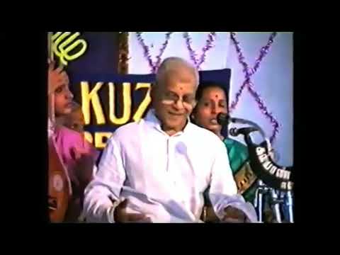K.V.Narayanaswamy a video  concert @Erode with MSG-UKS-VS on 1989