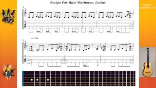 Recipe For Hate Warhorse - Megadeth - Guitar