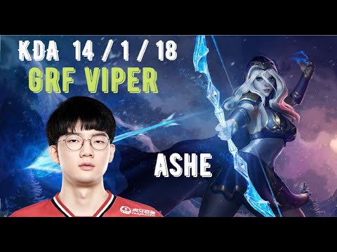 GRF Viper Ashe vs Vayne - Botlane Matchup SoloQ