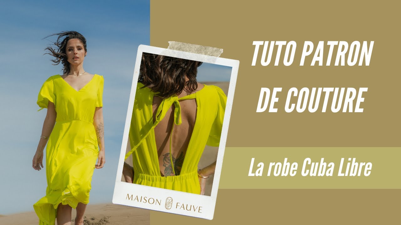 Cuba Libre dress sewing pattern - Pouch pattern