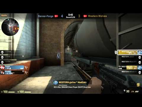 ServerForge vs. Western Wolves - Gaming.dk League - de_train