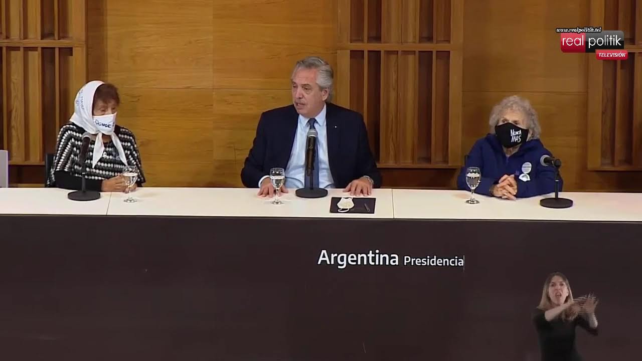 Alberto Fernández: "El Día de la Memoria es el día que más unidos estamos"