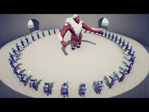CIRCLE ICE ARCHER vs EVERY UNIT | Totally Accurate Battle Simulator TABS