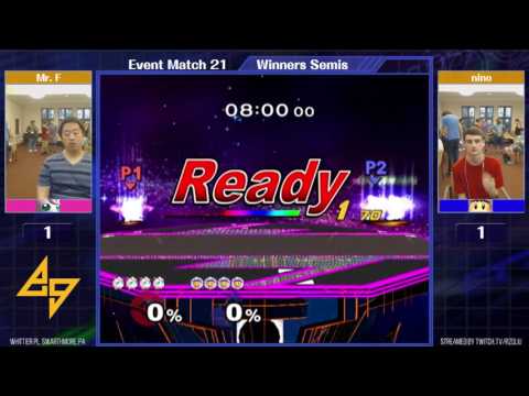 Event Match 21: Mr. F (Puff) vs nino (Icies) - Winners Semis