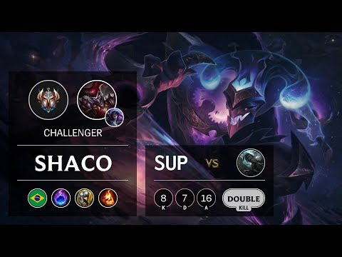 Shaco Support vs Senna - BR Challenger Patch 9.22
