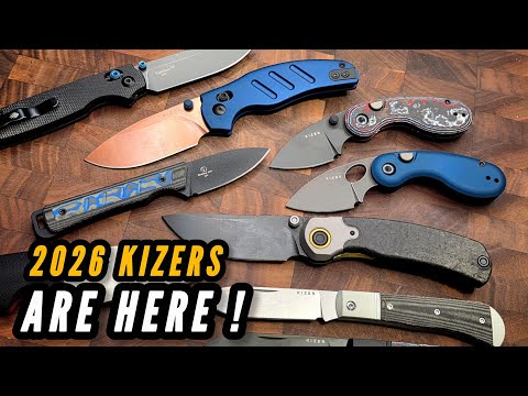 Kizer New 2026 Knives 2026 Just Dropped !!