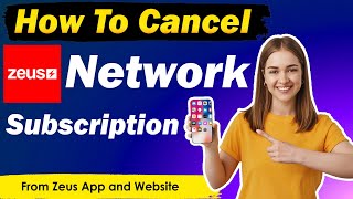 How To Cancel Zeus Subscription from Zeus app and website ✅ ✅
