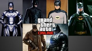 GTA 5 Online (6 Batman suits) Outfit Tutorial