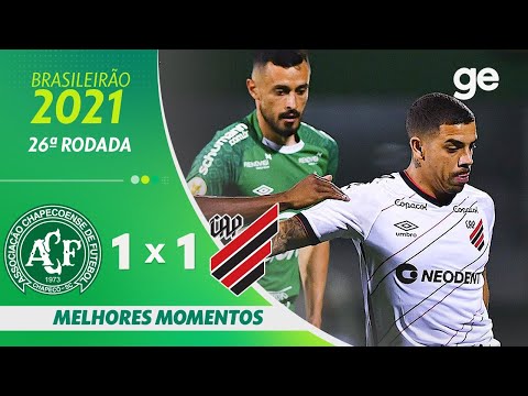 Gols e lances de Chapecoense x Athletico Paranaense