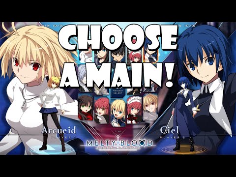 Melty Blood Type Lumina - How to choose your main character!
