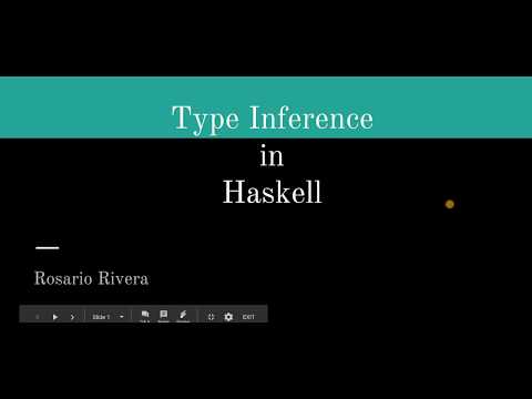Type Inference in Haskell