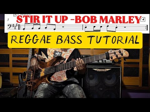 How to play Stir it up - Bob Marley | Bass part song breakdown