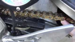 preview picture of video 'Push Button Motorcycle Chain Oiler'