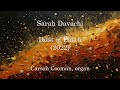 Sarah Davachi — Dust of Earth (2022) for organ