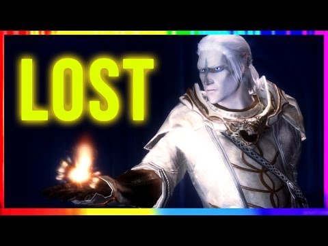Skyrim Special Edition - The Legend of LOST ECHO CAVE (Secret Puzzle Walkthrough Warrior Gameplay)