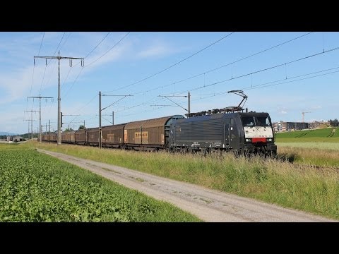 Lötschberg am Limit - Umleiterverkehr, Captrain, Crossrail, BLS Cargo