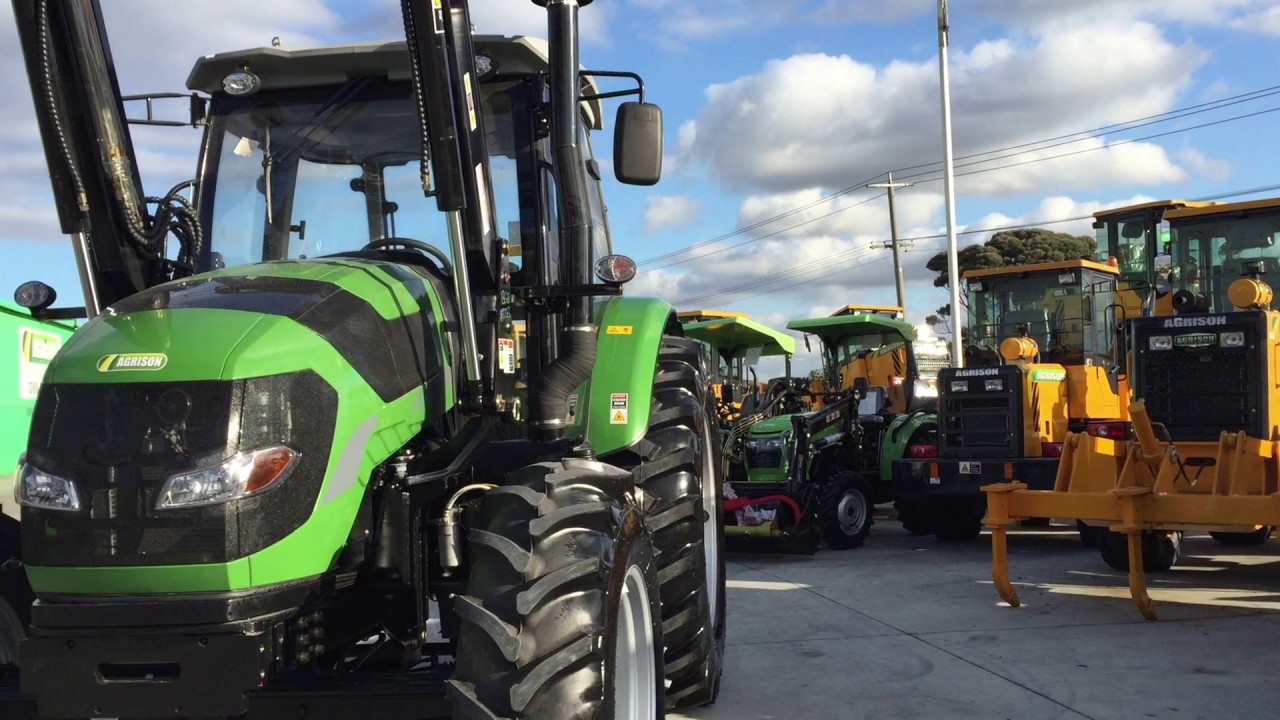 Brand New 135HP CDF Tractor - Air Con - FEL - 4 in 1 Bucket - Euro Tractor - video 1