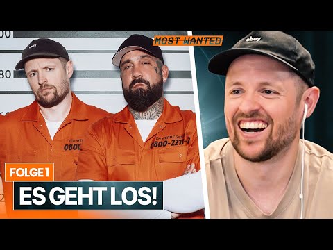 C-Bas & Chris fliehen vor Schradin, Joey Kelly & Otto Bulletproof 😂 | MOST WANTED (Folge 1 Reaktion)