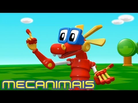 Mecanimais 104 - A ilha do avião-balei