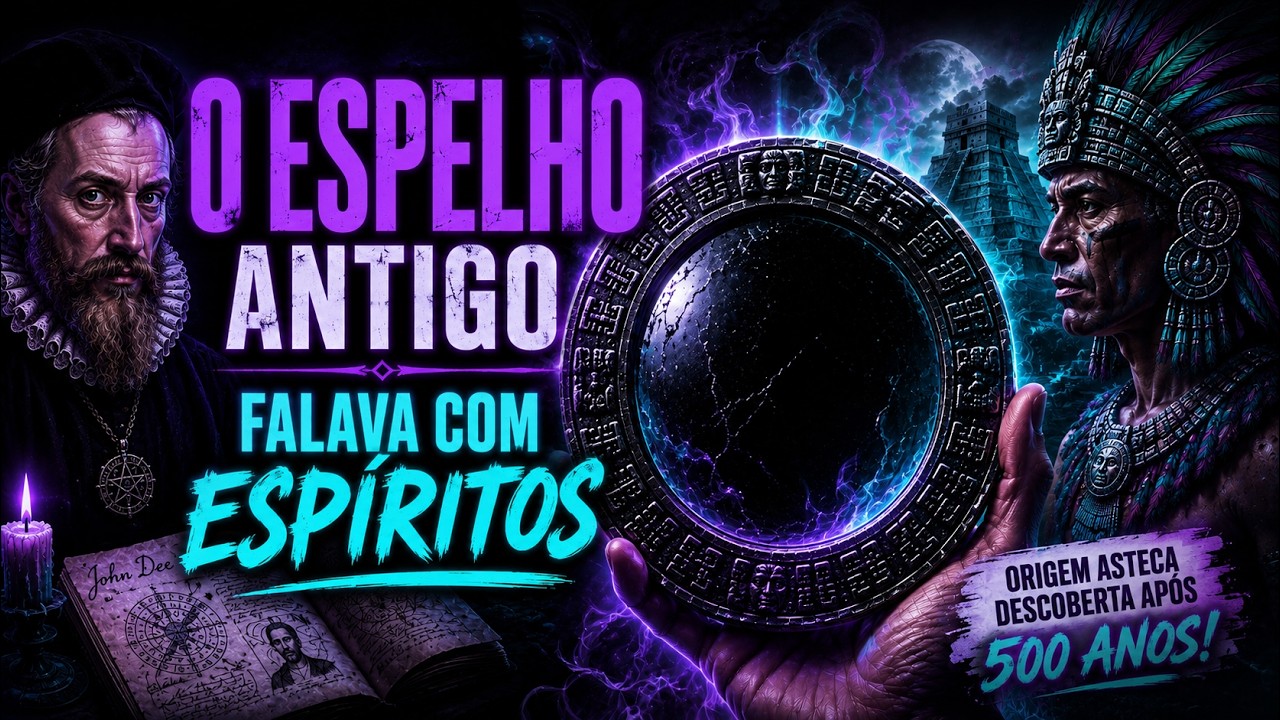 O ESPELHO ANTIGO QUE PERMITIRIA CONTATO COM ENTIDADES SOBRENATURAIS