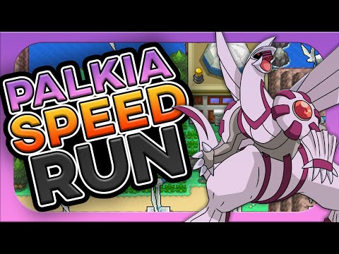 How Fast Can You Beat Pokemon Platinum With Just A Palkia?! (no items,speedrun)
