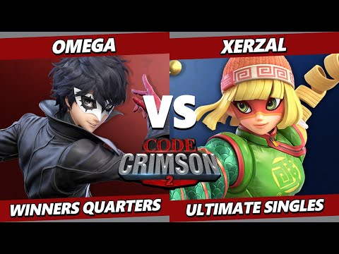 Code Crimson 2 - omega (Joker) Vs. Xerzal (Min Min) Smash Ultimate - SSBU