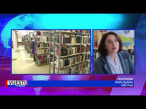 Vijesti TVN - Građa pulske knjižnice dostupna svima 26.03.2020.