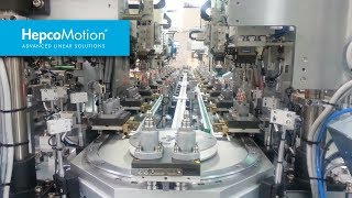 HepcoMotion - Aplicación en automoción con el sistema Circuito Accionado