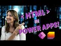 Unlocking HTML Capabilities in Power Apps