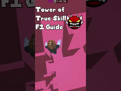 Tower of True Skill (TOTS) F1 guide #jtoh #shorts