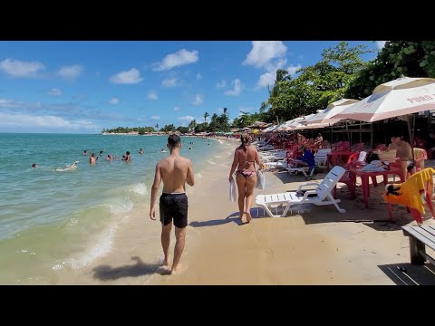Praia de Coroa Vermelha, Porto Seguro - Bahia [ 4K ]