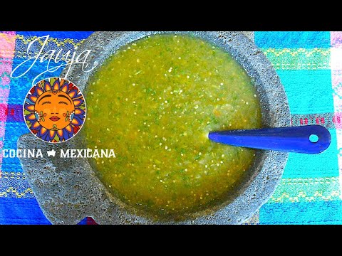 Salsa Verde. Salsa Verde Mexicana Video