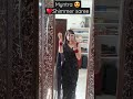 Black Shimmer Saree ️ Nancy Myntra